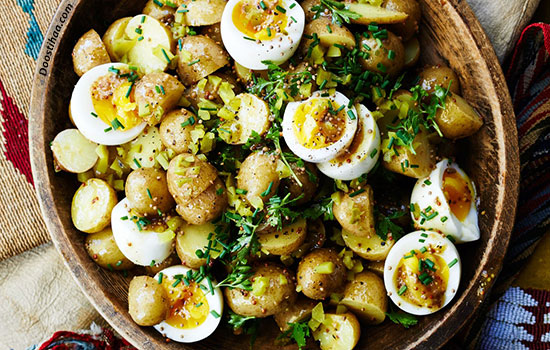 طرز تهیه سالاد آلمانی